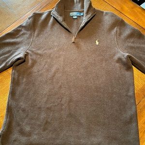 Mens Polo Ralph Lauren 1/4 zip sweater